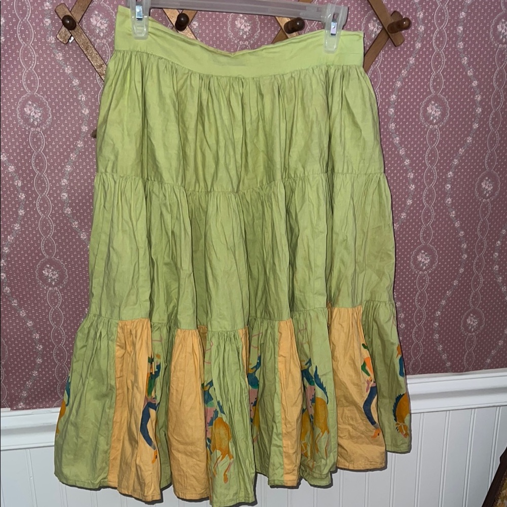Vintage Handmade Western Skirt
